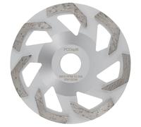 PRODIAMANT HeavyCore Disque abrasif diamanté, 125 mm, M14, grain grossier K16, pour béton C40/50, béton armé, sol industriel, ponceuse à béton