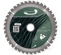 PRODIAMANT Lame de scie circulaire 160mm x 20mm pour bois, métal et aluminium compatible avec scie plongeante, lame de scie circulaire 160mm