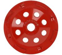 PRODIAMANT Meule boisseau diamantée PKD 150 mm avec segments d'appui pour revêtements,