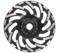 Meule diamantée PRODIAMANT 180 mm pour chapes, matériaux abrasifs ST91 Turbo
