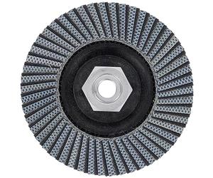 PRODIAMANT PDS Disques abrasifs diamant 115 mm x M14 - K120, lamelles hybrides pour carrelage et pierre naturelle, lissage à sec haute précision, pour meuleuses d'angle