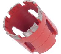 PRODIAMANT Premium Couronne diamantée pour maçonnerie 68 mm x M16 PDX857.638 68mm 6 segments diamantés