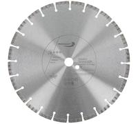 PRODIAMANT Premium disque diamant béton laser 350 mm x 25,4 mm - avec segments soudés au laser, pour coupe rapide et intensive du béton