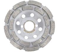 PRODIAMANT Premium meule assiette diamantée 115mm béton universel 115 mm x 22,2 mm meule double rangée