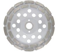 PRODIAMANT Premium meule assiette diamantée 180mm béton universel 180 mm x 22,2 mm meule double rangée hauteur 26 mm