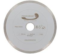 PRODIAMANT Prorim Disque à tronçonner diamanté 150 mm x 22,2 mm - Disque diamant pour céramique et carrelage - Coupe précise - Convient pour meuleuse d'angle