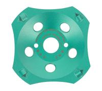 PRODIAMANT Qualité Professionnelle Disque Diamant à Meuler PKD 125/22,2 mm 4 Segments PDX829.793 pour Revêtements 125mm