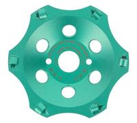 PRODIAMANT Qualité Professionnelle Disque Diamant à Meuler PKD 125/22,2 mm 6 Segments PDX829.793 pour Revêtements 125mm