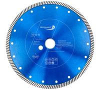 PRODIAMANT Turbo Premium disque à tronçonner diamanté 250 mm x 30 mm - avec anneau 25,4 mm, pour découpe béton, pour tronçonneuses