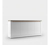 Produce Shop Buffet 4 portes avec éclairage LED intégré Ischia