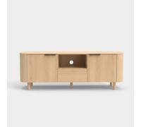 Produce Shop Meuble TV 2 portes 1 tiroir en bois Roma