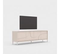 Produce Shop Meuble TV bas 4 portes moderne avec rangement Verona