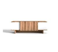 Produce Shop Meuble TV moderne avec portes et étagères Diana - Beige