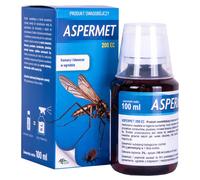 Produit contre les moustiques, les tiques et les mouches avec perméthrine 200 EC 100 ml Aspermet Asplant