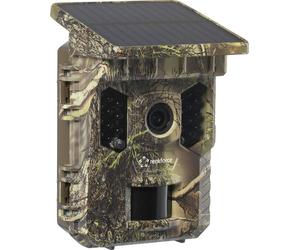 Produit de deuxième choix - Caméra de chasse Renkforce, piège photographique Wi-Fi 32 Mpx, panneau solaire, modèle standard, vert satiné