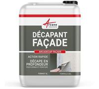 Produit décapant peinture pour façade et béton : ARCADECAP FAÇADE 5 L