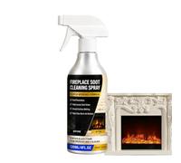 Produit Nettoyant pour Cheminée Spray Nettoyant Détachant Portable 120 ml | Nettoyant Briques et Pierres Pour un Intérieur et Extérieur Maison Jardin Cheminée Brique Pierre Cendre