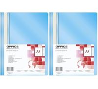 Produits de bureau 21101111-21 Plastik Schnellhefter A4 Hellblau (Lot de 2)