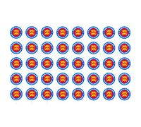 Produits De Normandie - 40 Stickers 2cm - Sticker/Autocollant