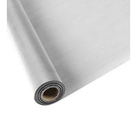 PROEPP Maille en Acier Inoxydable 316 Wire Grille Métallique 250 Mesh Tissu De Treillis Métallique Grillage INOX pour La Filtration, Dépoussiérage Et Séparation (Color : Silver, Size : 100x100cm)