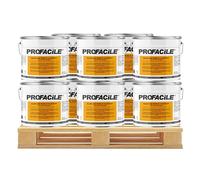Peinture blanc mat intérieur murs et plafonds, 2 en 1, Impression et Finition PROFACILE 10 x 10L