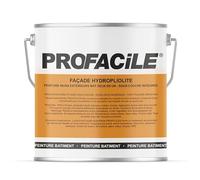 Peinture façade mat HydroPliolite PROFACILE, impression, finition, durable jusqu'a 10 ans 2.5 litres