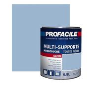PROFACILE Peinture intérieure multi-supports, satin, murs, plafonds, boiseries, radiateurs, sans odeur, plusieurs teintes 0.5 litre
