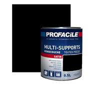 Profacile Peinture intérieure satin - 0.5 litre - Noir