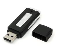 Professional original 8GB Rechargeable Mini Dictaphone 96Hr Audio Digital Pen USB Enregistreur vocal, Clé USB disque espion Audio