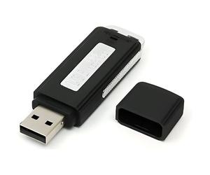 Professional original 8GB Rechargeable Mini Dictaphone 96Hr Audio Digital Pen USB Enregistreur vocal, Clé USB disque espion Audio