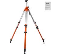 Professional Statif Trépied de construction pour laser & niveau Alu 1145-2905mm