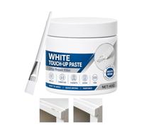 Professional Wood Filler, White Crack Repair Cream for Furniture | Furniture Repair Solution for Cabinets, Tables, Desks, Doors, Scratches, Cracks, Holes, and Everyday Wood Maintenance.