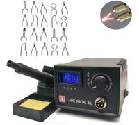 Professionnel 220V 60W Kit four à bois machine à pyrograver pour l'artisanat du bois cuir