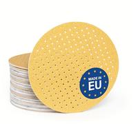 Professionnel Disques Abrasifs Attache Scratch Papier de Verre Grille à Poncer de Wabrasive Adapté pour Flex Girafe de Meulage Ponceuse de Plafond Ponceuse à Sec et Ponceuse à Disque - K100/25 Pièces