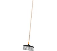 Professionnel Râteau Jardin Balai Râteau - 21 Dents 38 CM Manche Frêne FSC