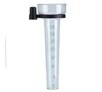 Professionnelle Pluviomètre, Pluviomètre en Plastique avec Titulaire Transparent Tasse à Mesurer de Pluie pour Jardin Extérieur.
