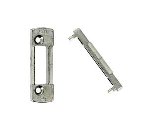 Profex 2000 Plaque de gâche demi-tour E-18749-21-0-1 pour PVC