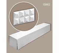 Profhome 159902-box 1 carton 8 pièces 3d panneau mural Lambris mural design moderne 0,81 m2