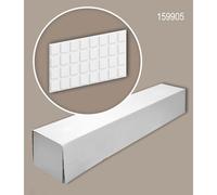 Profhome 159905-box 1 carton 8 pièces 3d panneau mural Lambris mural design moderne 2,56 m2