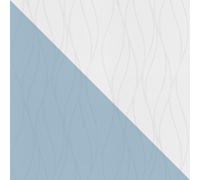 Profhome 245014-GU Papier peint à rayures mat blanc 26,5 m2