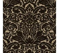 Profhome 335834-GU Papier peint baroque mat noir 5,22 m2