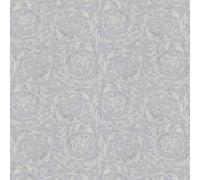 Profhome 366924-GU Papier peint de luxe exclusif brillant argent gris 7,035 m2