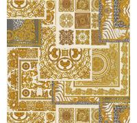 Profhome 370484-GU Papier peint baroque subtilement chatoyant or argent 7,035 m2