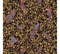 Profhome 370531-GU Papier peint de luxe exclusif subtilement chatoyant or noir 7,035 m2