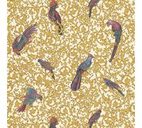 Profhome 370532-GU Papier peint de luxe exclusif subtilement chatoyant or violet 7,035 m2