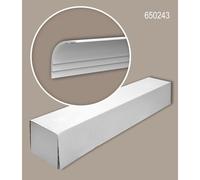Profhome 650243-box 1 carton 4 pièces Corniche Moulure de plafond design moderne 8 m