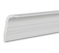 Profhome 650802 Corniche Moulure de plafond Moulure décorative Moulure en stuc 2 m