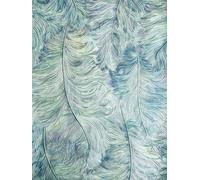 Profhome 822207 Papier peint de luxe exclusif brillant violet blanc crème 5,33m2