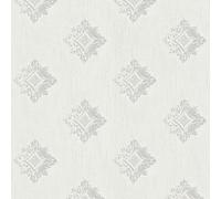 Profhome 962001-GU Papier peint baroque mat beige gris 5,33 m2