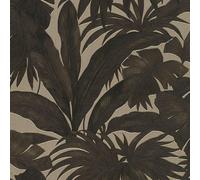 Profhome 962401-GU Papier peint de luxe exclusif brillant brun noir 7,035 m2